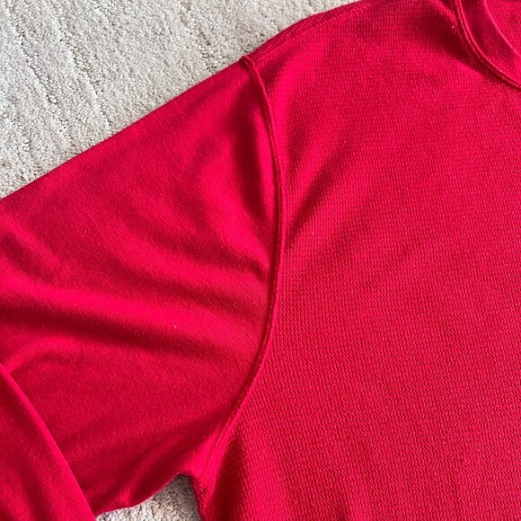 Polo Ralph Lauren-  Mens Red Long Sleeve Shirt - PJ - Sleep Shirt - Size 2XL - Picture 5 of 8